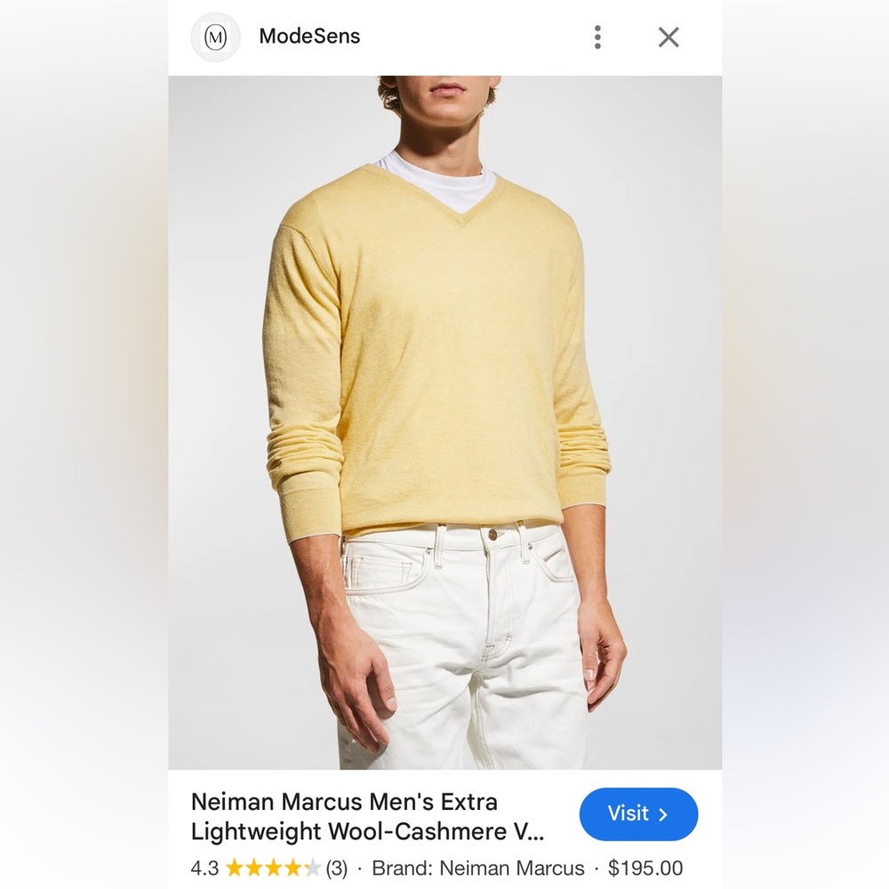 COPY - Neiman Marcus wool sweater